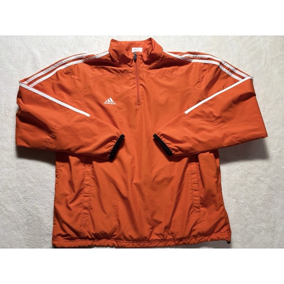 adidas Other - Adidas Clima Proof Pull Over Track Jacket Weather Resistant Men's Large